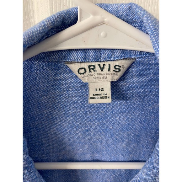 Orvis Women's Casual Button Up Shirt Size Large - Picture 2 of 7